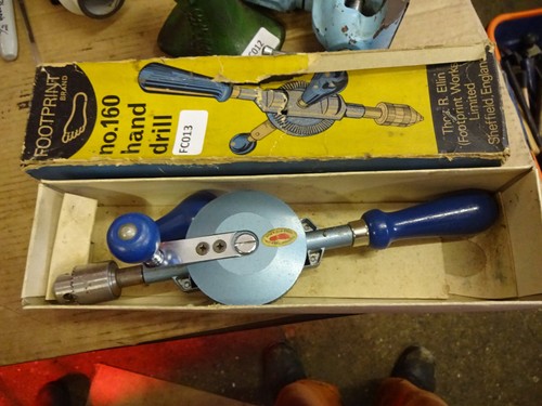 Footprint hand drill - footprint,