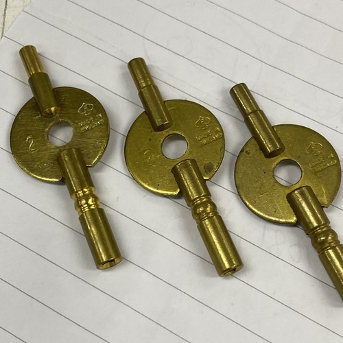 Carriage clock key - key, double