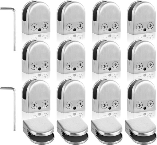 16pcs glass balustrade clamps - glass,