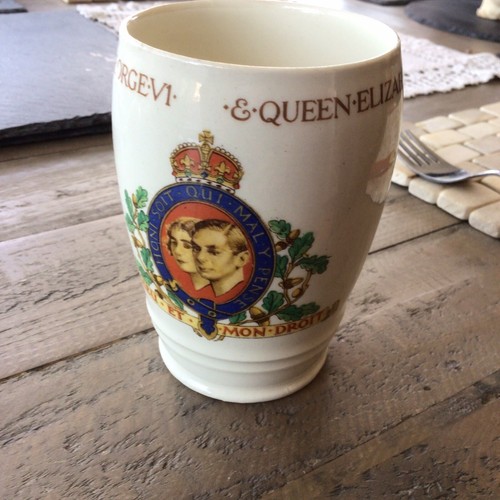 Myott coronation beaker - coronation,