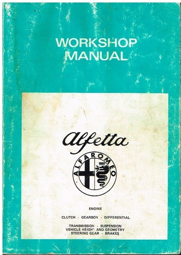 Alfa romeo alfetta saloon - alfa,