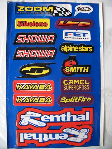 Motocross decals sticker - motocross,