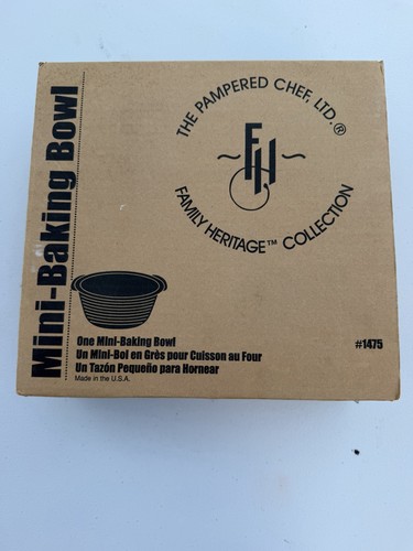Pampered chef stoneware - pampered, one