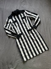 Rare FRED PERRY AMY WINEHOUSE Belted Gingham Shirt Dress Mod 50s Pinup UK 10