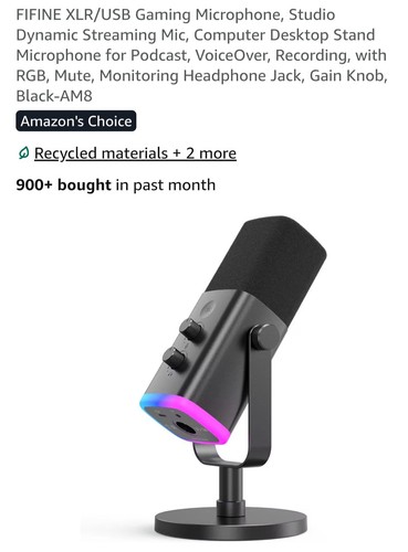 Fifine xlr usb gaming - fifine,