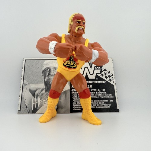 Hulk hogan backing card - hulk, wwf