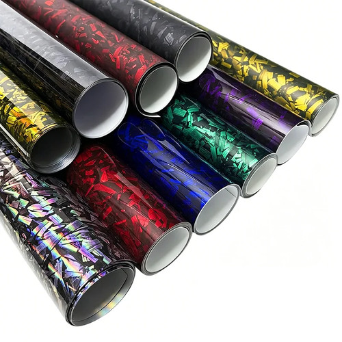 Forged carbon fiber vinyl wrap - fiber,