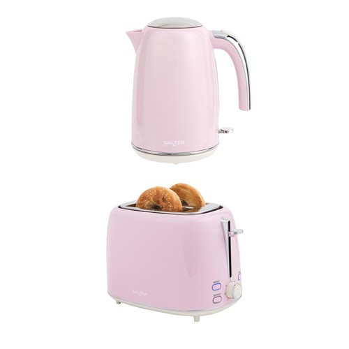 Salter retro pink kettle - salter,