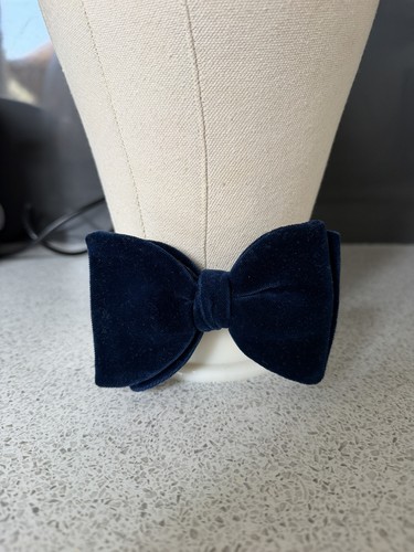 Akco navy blue velvet cotton - blue,