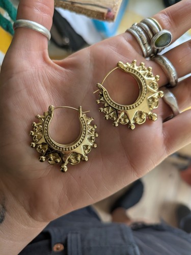 5cm creole hoops vintage - creole,