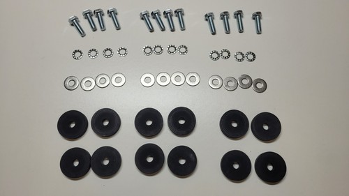Roof rack fittings bolt pack - roof,