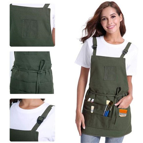 Artist canvas apron with - artist,