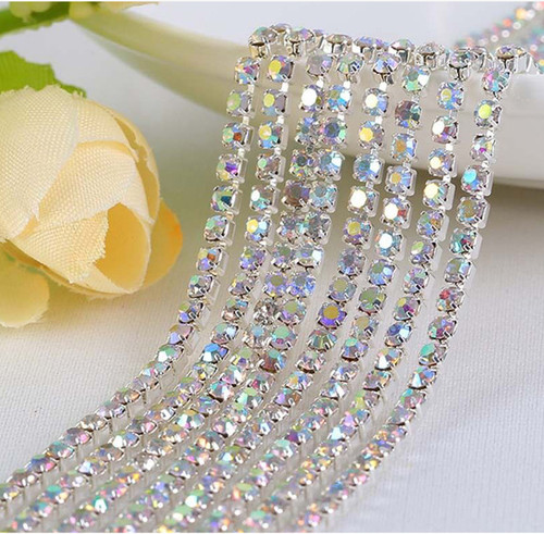 Meter crystal rhinestone - crystal,