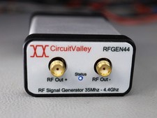 RFGEN44 Programmable USB RF Signal Generator 35Mhz to 4.4Ghz Open Source