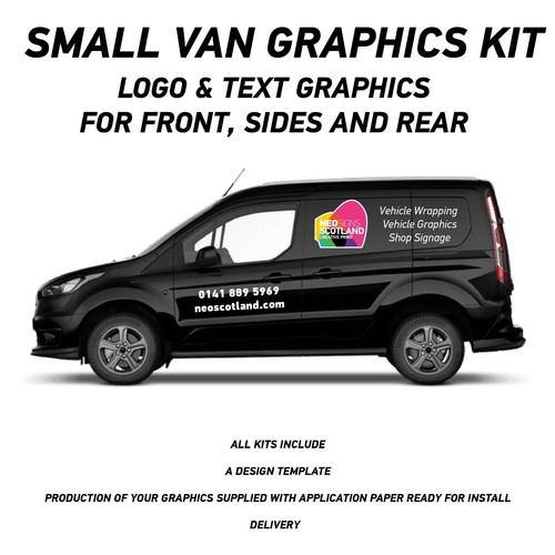 Small van graphics - small, kit