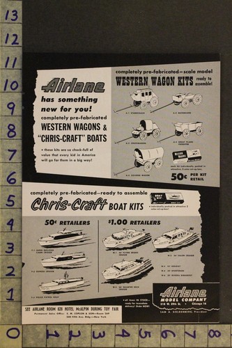 1954 toy vehicle - vehicle, boat