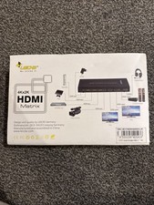 4K@60Hz 4x2 HDMI Audio Extractor Matrix Switch Splitter