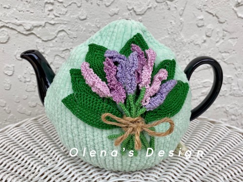 Crochet tea cozy cosy - , warmer