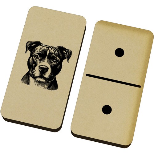 Staffordshire terrier domino - 'staffordshire,