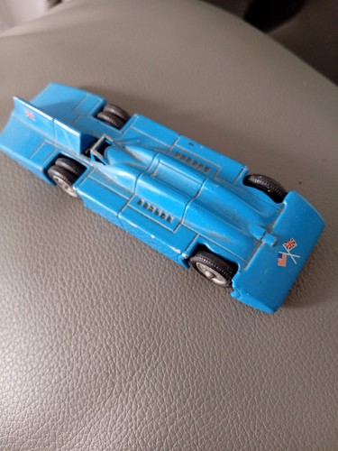 Lledo 1935 blue bird diecast - blue,