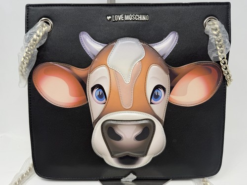 Love moschino cow face - cow,