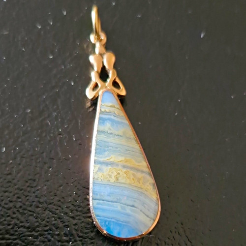 Vintage 9ct gold reversible - vintage,