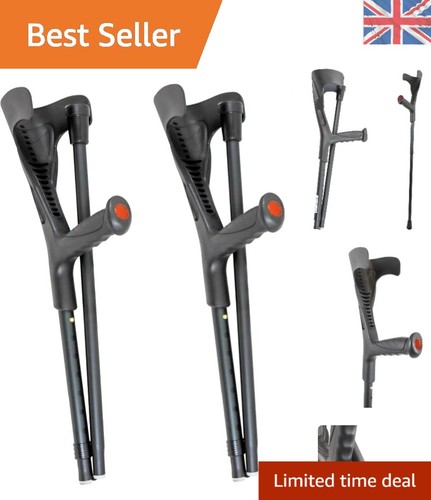 Adjustable folding crutches - adjustable,