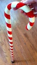 Elegant Brass Candy Cane Walking Stick Ideal For Christmas Gifts