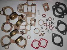 WEBER 40 DCOE CARBURETOR PREMIUM SERVICE KIT WITH BRASS FLOATS ONE PAIR