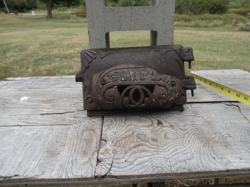 Antique wood burning - antique, stove