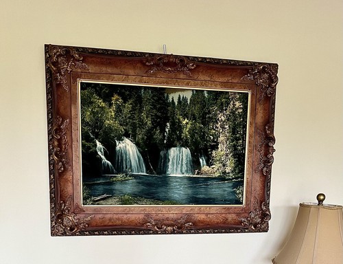 Framed persian wall rug - framed,