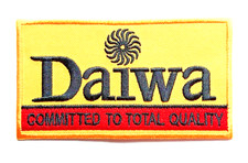 DAIWA INFINITY EMBLEM CARP FLY COURSE FISHING RODS REEL TACKLE EMBROIDERED PATCH