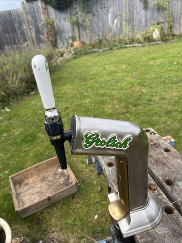Grolsch beer pump font tap - grolsch,