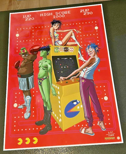 Gorillaz song machine art - song,