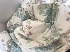 Laura Ashley Wisteria thermal/blackout curtains duck egg Pistachio 108” X 55”L