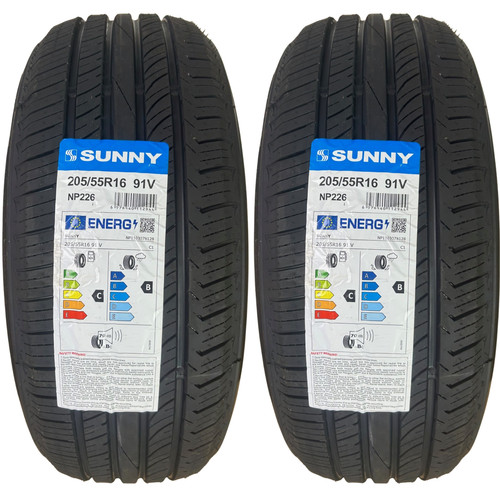 205 55r16 sunny np226 - x2,