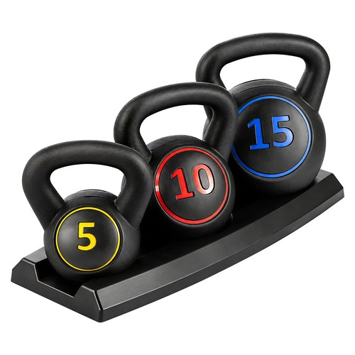 3pcs kettlebell set - set, fitness