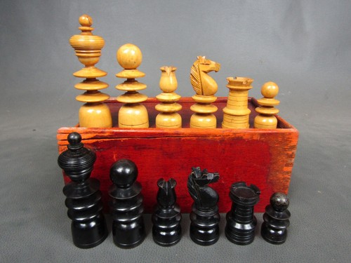 Antique george chess - antique,
