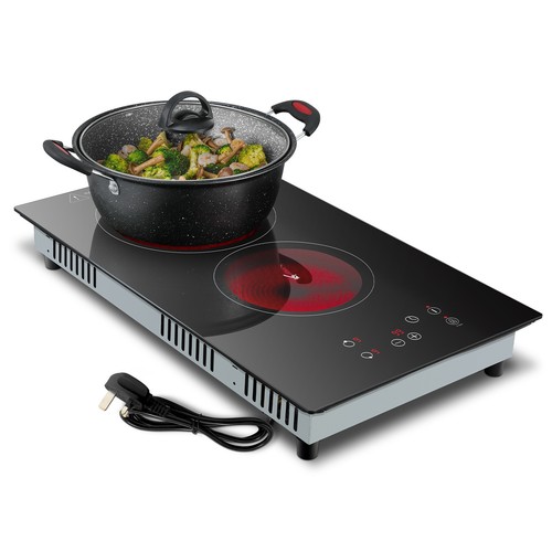 Ceramic hob zones electric - hob, zones,