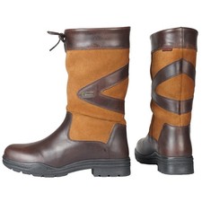 Horse Riding Boots Ladies Men Waterproof Mid Calf Short Outdoor Walking Jodphurs