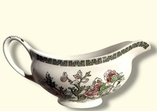 Vintage Johnson Bros Indian Tree Gravy Boat Jug
