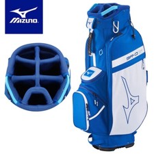 Mizuno BR-D3 Golf Cart Trolley Bag Staff Blue/White - NEW! 2025