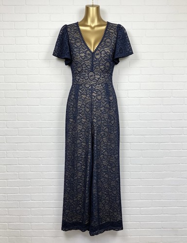 Apricot womens jumpsuit lace - apricot,