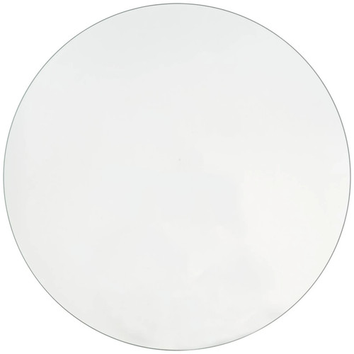 Round wall mirror 80cm silver - round,