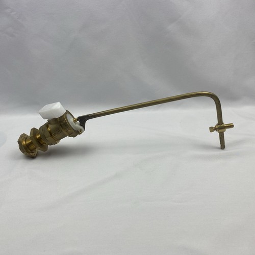 Float valve 858n brass - float, 1/2"