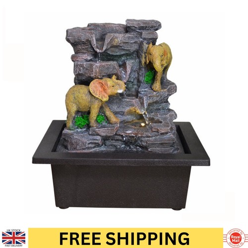 Indoor water fountain - fountain, elephant