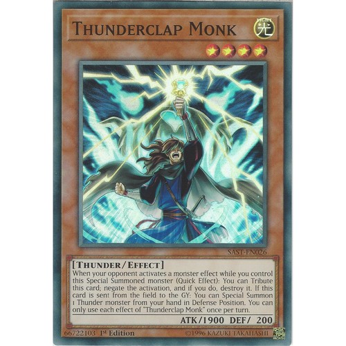 Tcg thunderclap - yu-gi-oh!,