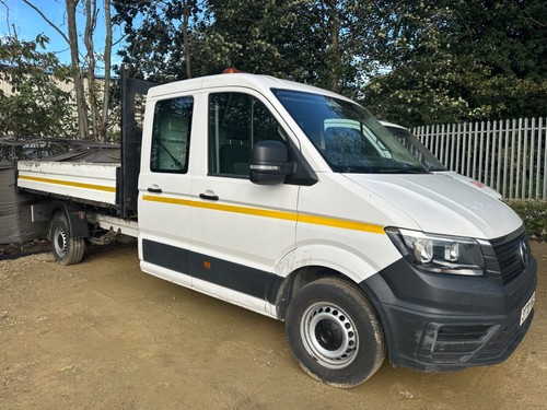 Crafter drop side tipper - vw,