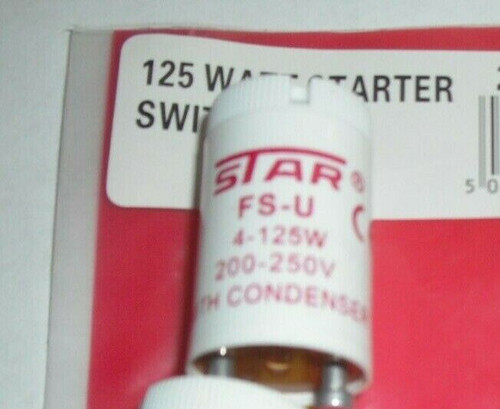 Fluorescent starter unit - fluorescent,