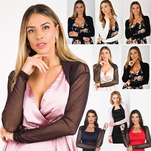 Womens ladies bolero shrug - bolero,